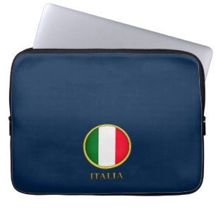 Italien - Italienische Flagge Laptopschutzhülle