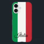 Italien - Italienische Flagge, Mode, Reise / Sport iPhone 16 Hülle<br><div class="desc">iPhone Case (mobil): Italien & Italienische Fahne Mode - Liebe meines Landes,  nationale Patrioten,  Reisen,  Urlaub/Sportfans</div>