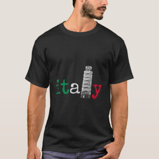 Italien: Italienische Flagge - Stolperturm von P T-Shirt