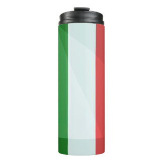 Italien, italienische Flagge Thermosbecher