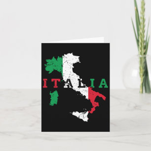 Italien Italienische Karte Flagge Pride Gift Herit