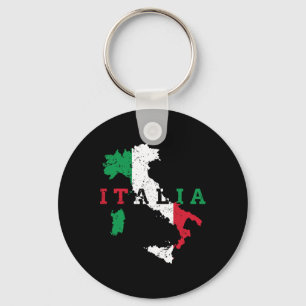 Italien Italienische Karte Flagge Pride Gift Herit Schlüsselanhänger