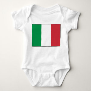 Italien - italienische Staatsflagge Baby Strampler
