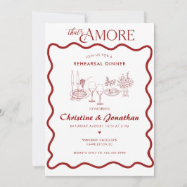 Italien | Italienisches Essen | Abendessen Probe Einladung