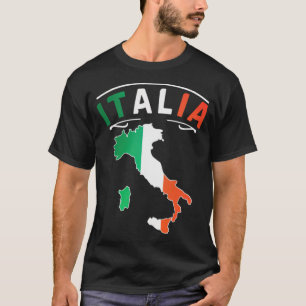 Italien Italienisches Geschenk Italiana Land 90er T-Shirt