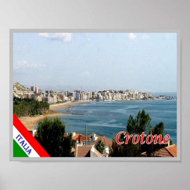 Italien - Kalabrien - Crotone - Poster (Vorne)