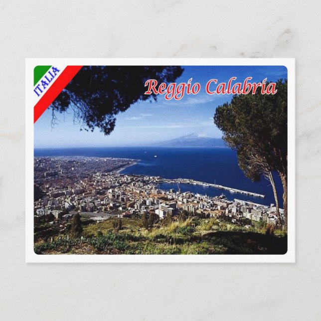 Italien - Kalabrien - Reggio Calabria - Postkarte (Vorderseite)