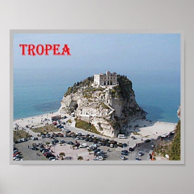 Italien - Kalabrien - Tropea - Poster (Vorne)