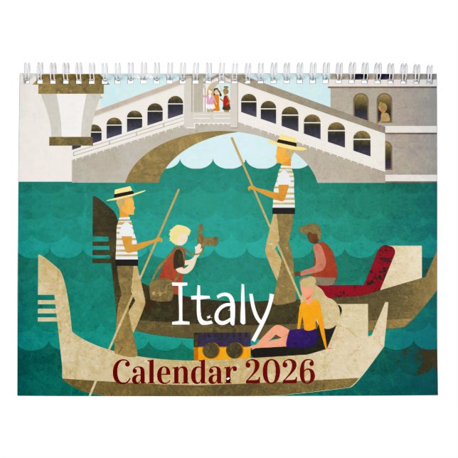 Italien Kalender (Titelbild)