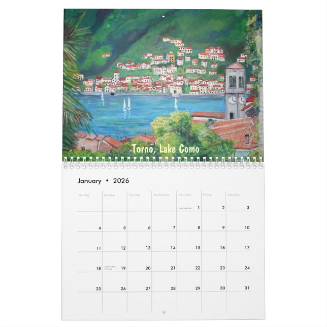 Italien, Kalender 2013 (Jan 2026)