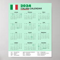 Italien Kalender 2024 Scarica Kalender herunterlad