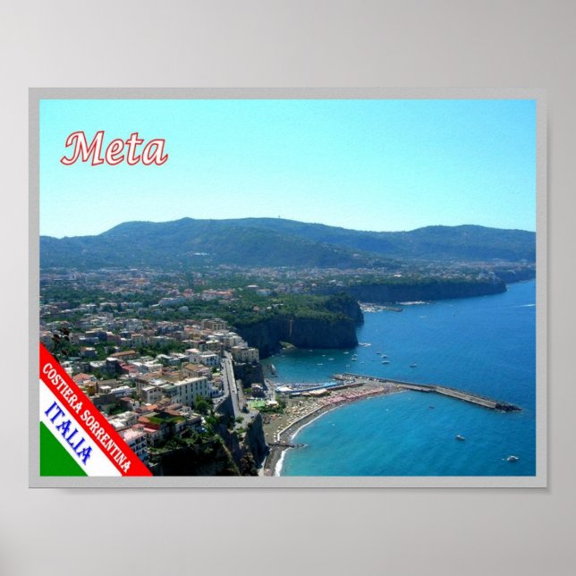 Italien - Kampanien - Amalfiküste - Poster (Vorne)