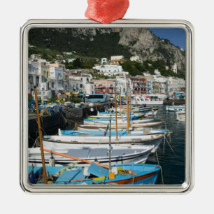 ITALIEN, Kampanien (Bucht von Neapel), CAPRI:Marin Silbernes Ornament