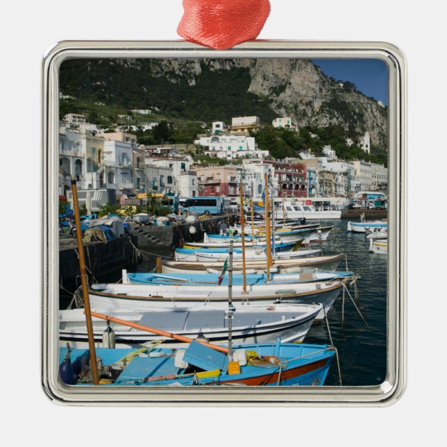 ITALIEN, Kampanien (Bucht von Neapel), CAPRI:Marin Silbernes Ornament (Vorne)