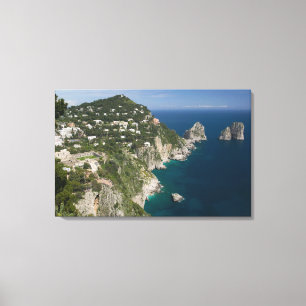 ITALIEN, Kampanien, (Golf von Neapel), CAPRI: Leinwanddruck