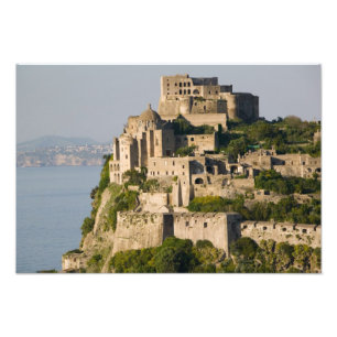 ITALIEN, Kampanien, Golf von Neapel), ISCHIA, Fotodruck