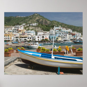 ITALIEN, Kampanien, (Golf von Neapel), ISCHIA, Poster