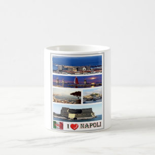 Italien - Kampanien - Neapel - I Liebe - Kaffeetasse