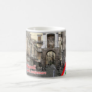 Italien - Kampanien - Neapel - Porta San Gennaro - Kaffeetasse