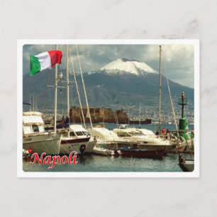 Italien - Kampanien - Neapel - Vesuv - Aussicht - Postkarte