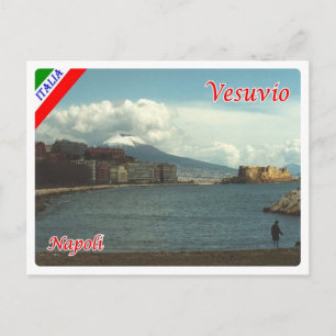 Italien - Kampanien - Neapel - Vesuvio - Postkarte