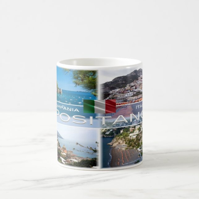 Italien # Kampanien - Positano - Kaffeetasse (Mittel)