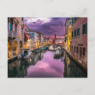 Italien Kanal Venedig Postkarte
