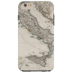Italien-Karte durch Stieler Tough iPhone 6 Plus Hülle