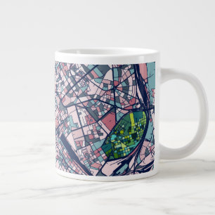 Italien-Karte Rom Jumbo-Tasse