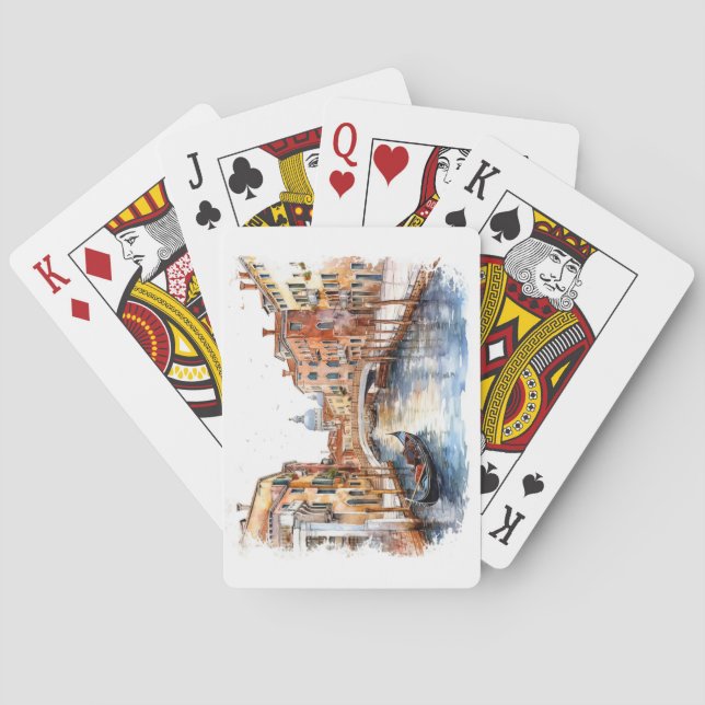 Italien Kartenspielen Spielkarten (Rückseite)