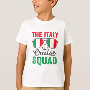 Italien Kreuzfahrt Team 2025 Italien Urlaub passen T-Shirt