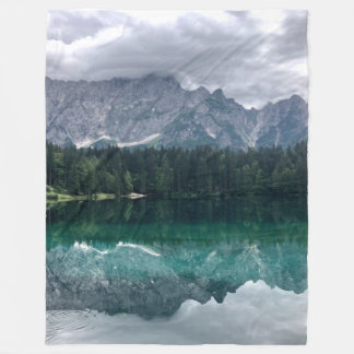 Italien Laghi Di Fusine Fleece Blanket