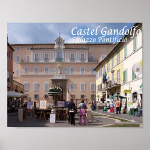 Italien - Latium - Castel Gandolfo - Papst - Papst Poster