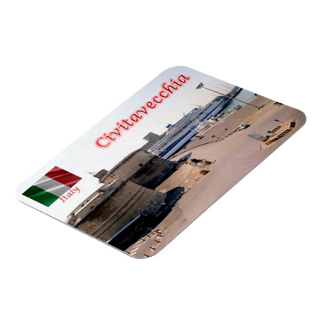 Italien - Latium - Civitavecchia - Magnet (Linke Seite)