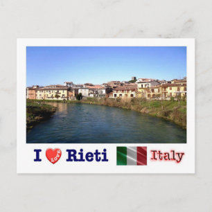 Italien - Latium - Rieti - Velino - I Liebe - Postkarte