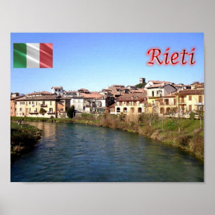 Italien - Latium - Rieti - Velino - Poster