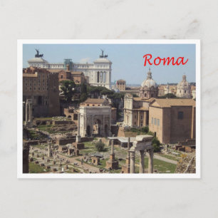 Italien - Latium - Rom - Foro Romano - Postkarte