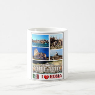 Italien - Latium - Rom - I Liebe - Kaffeetasse