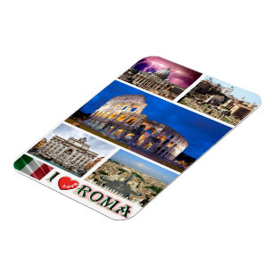 Italien - Latium - Rom - I Liebe - Magnet