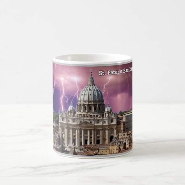Italien - Latium - Rom - Petersdom - Kaffeetasse (Mittel)