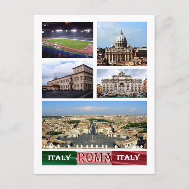 Italien - Latium - Rom - Postkarte (Vorderseite)