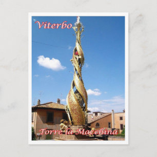 Italien - Latium - Viterbo - Torre la Macchina - Postkarte