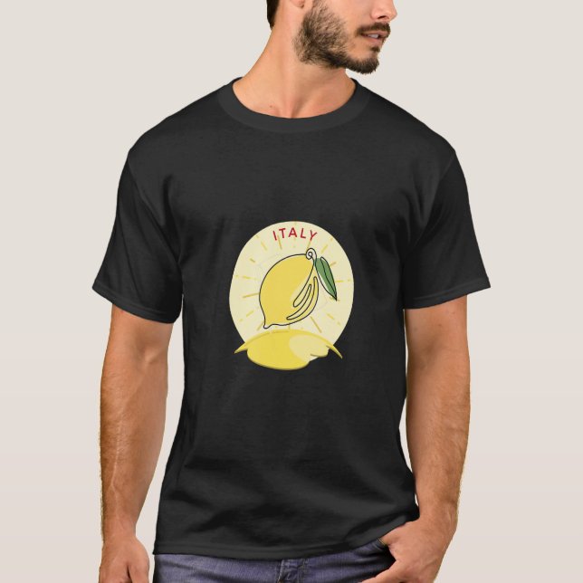 Italien Lemons Lemon T-Shirt (Vorderseite)
