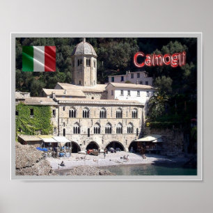 Italien - Ligurien - Camogli - Poster