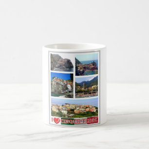 Italien - Ligurien - Cinque Terre - I Liebe - Kaffeetasse