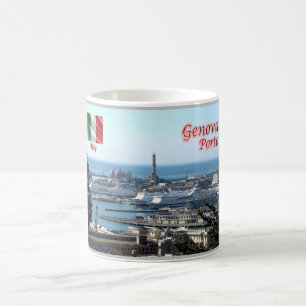 Italien - Ligurien - Genua - Hafen - Kaffeetasse