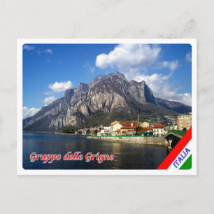 Italien - Lombardei - Comer See - Gruppo delle Gri Postkarte