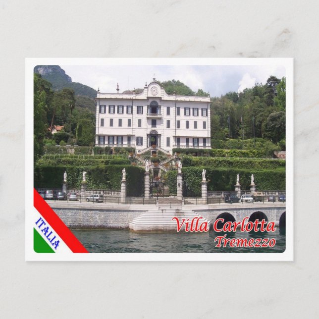 Italien - Lombardei - Comer See - Tremezzo - Postkarte (Vorderseite)
