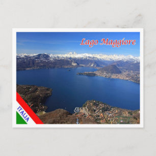 Italien - Lombardei - Lago Maggiore - Postkarte