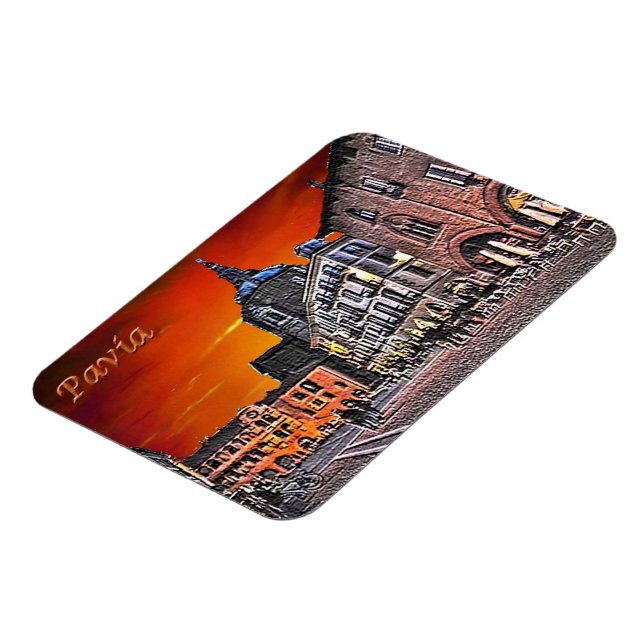 Italien - Lombardei - Pavia - Magnet (Linke Seite)